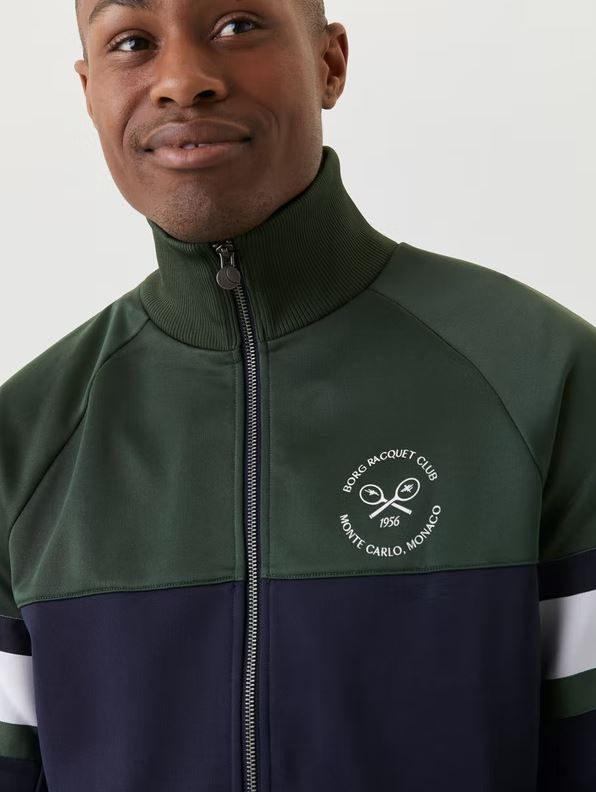 Borg track shop jacket